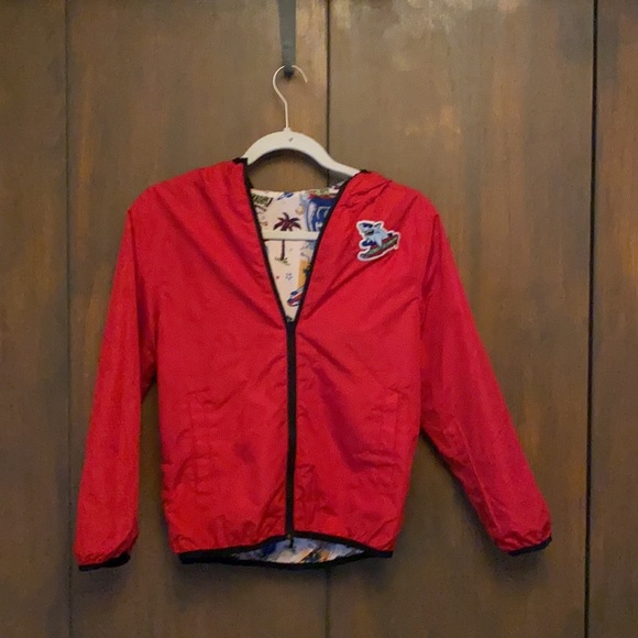 Monster surfing boys size 10 reversible jacket - Picture 1 of 9